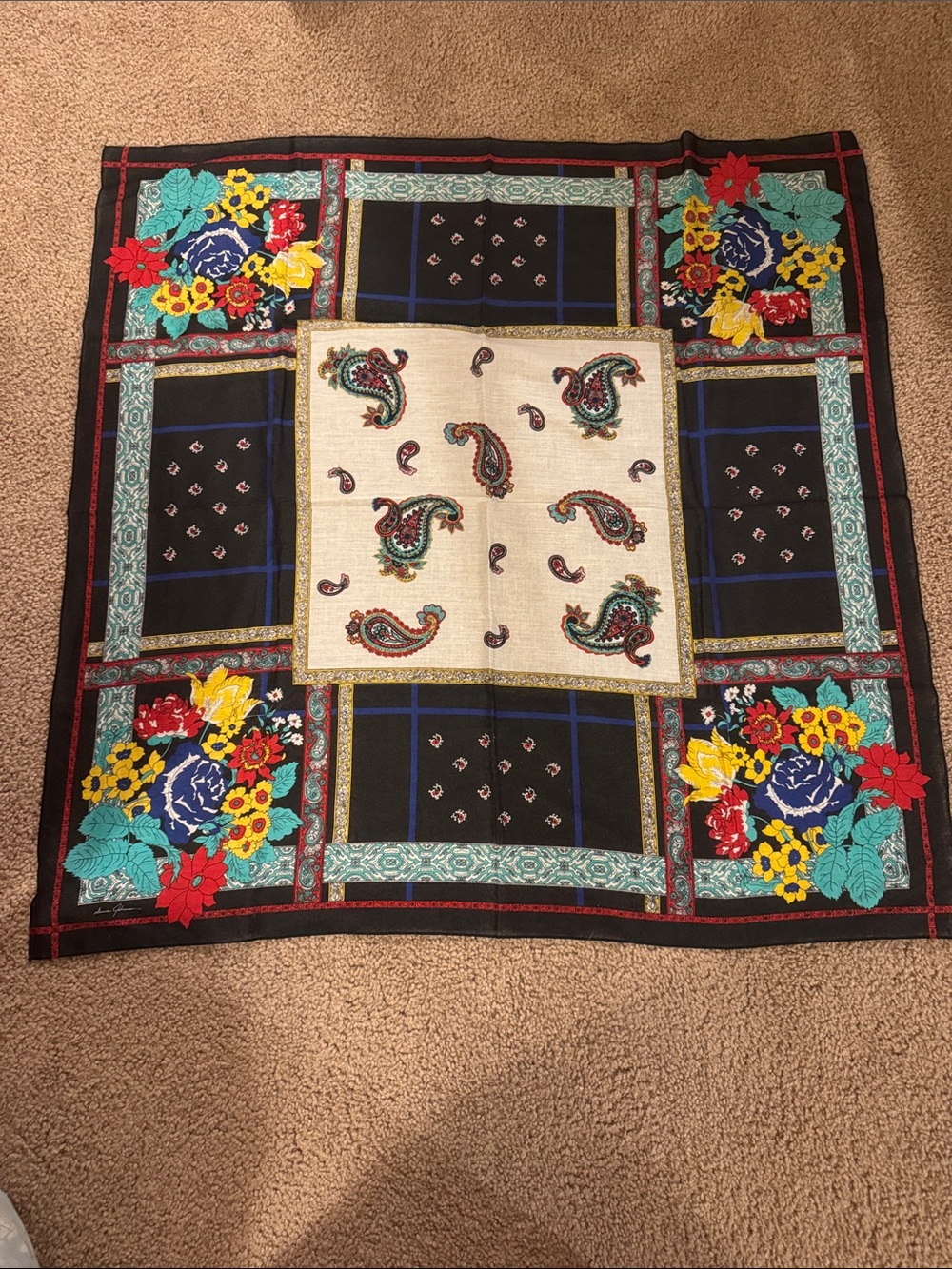 Ginnie Johansen Paisley Scarf